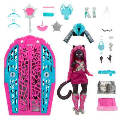 Кукла Monster High сюрприз Тайны Ужасного ужаса Секреты Кэтти Нуар (JBG82) Винница