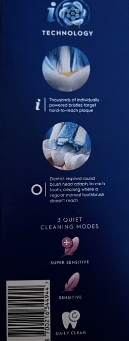 Электрическая зубная щетка Oral-B iO Series 2 Черная + кейс. Харьков - изображение 3