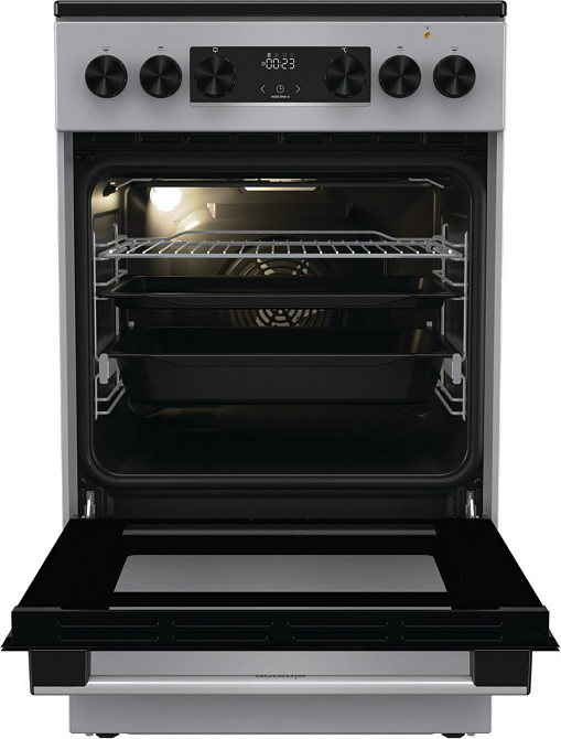 Плита Gorenje GEC5C41SG ( Нержавіюча сталь ) Харків - фото 8