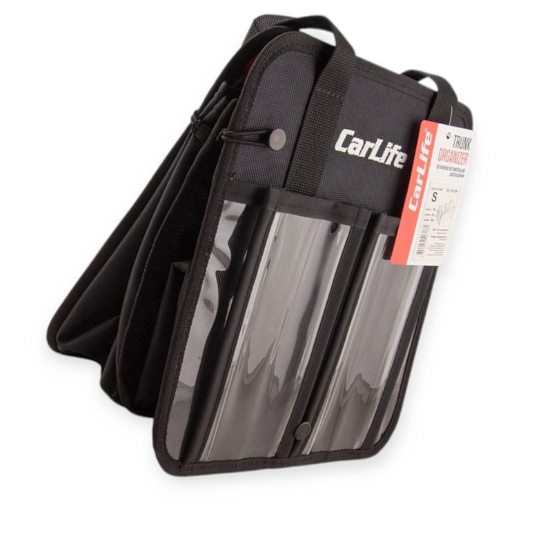 Сумка - органайзер у багажник складана 580х340х310мм l чорна Мукачево - фото 3