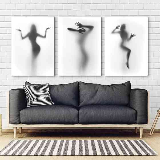 Модульна картина Дівчина Силует Art-33_B3 Київ