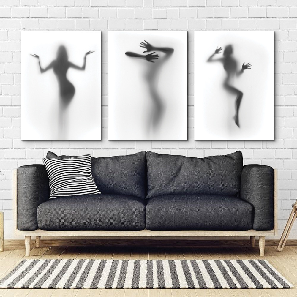 Модульна картина Дівчина Силует Art-33_B3 Київ - фото 2