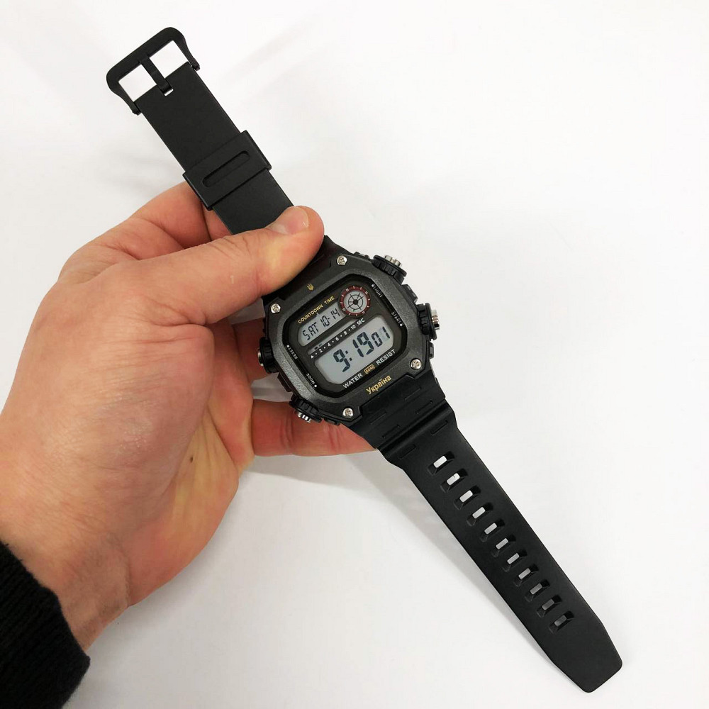 Годинники рибалки мисливця SKMEI, Польові годинники для армії Водонепроникні електронні MN-19 Львів - фото 10