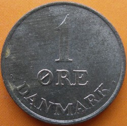 Монета 1 эре. 1948-1972 год, Дания. (В) Полтава - изображение 1
