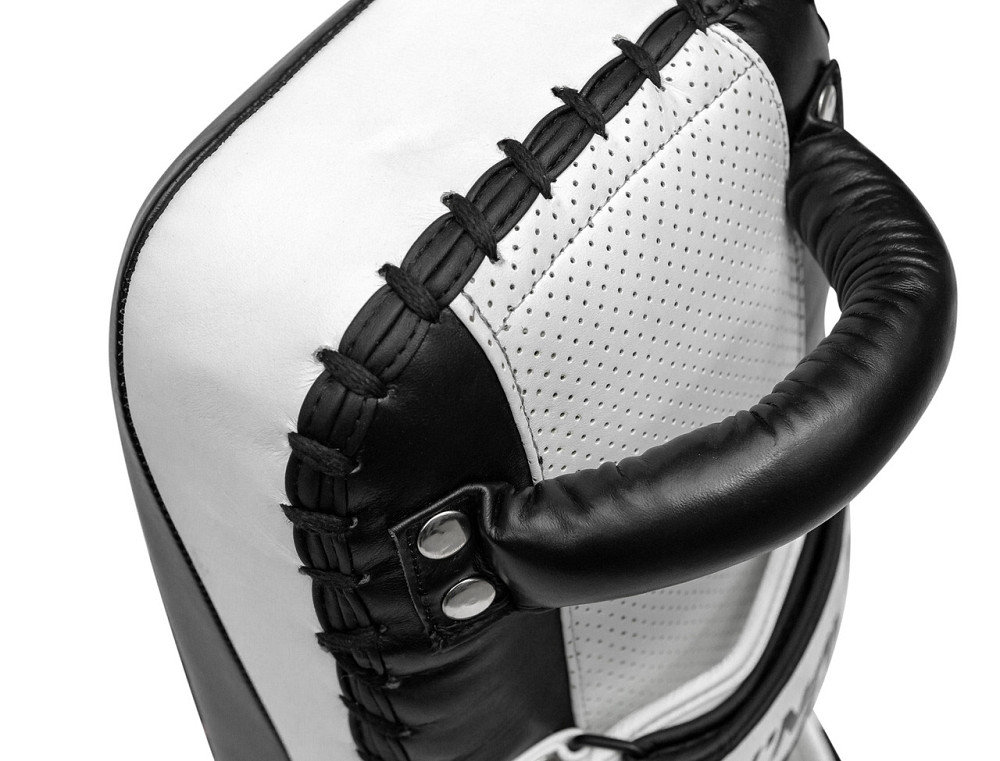 Пады V`Noks Aria White из натуральной кожи для тренировок ударной техники 1 ШТ Лапы боксерские Киев - изображение 6