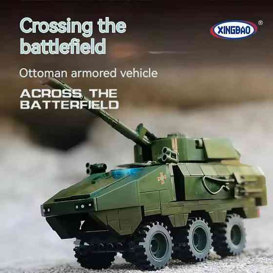 Конструктор дитячий.Ігровий військовий БТР ЗСУ "Отаман" на 342 деталі Кам'янець-Подільський