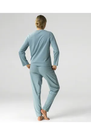 Женская пижама (длинные штаны, длинный рукав) Хлопок Atlantic NLP-483 S Киев