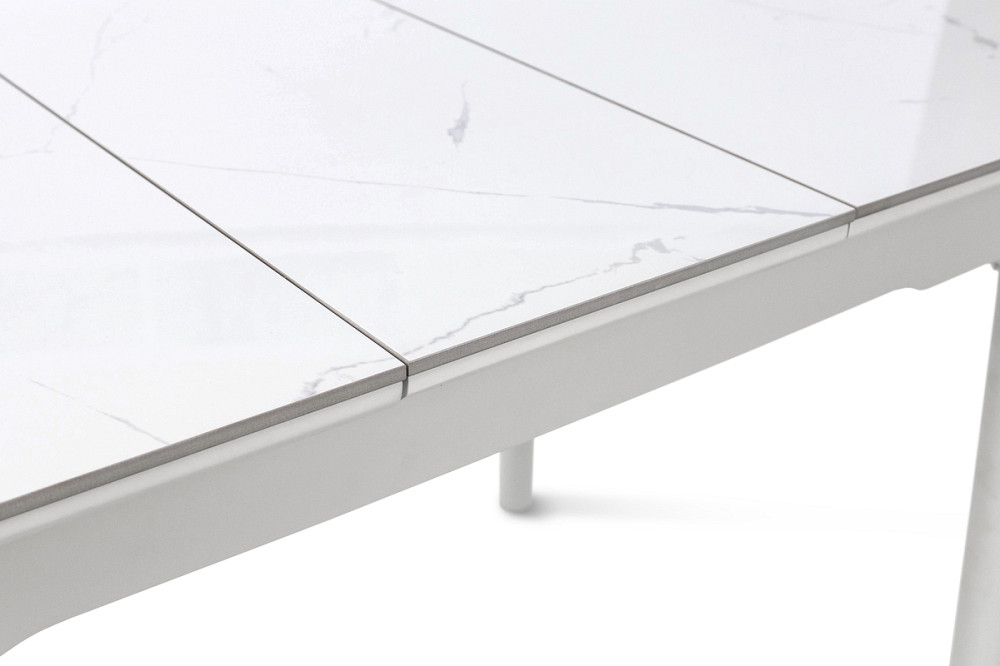 Стіл Нептун 110/140*75 білий/керам мрамор Киев - изображение 8