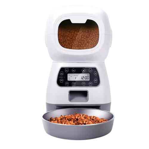 Кормушка автоматическая для домашних животных 3.5л умная, Elf Pet Feeder Винница