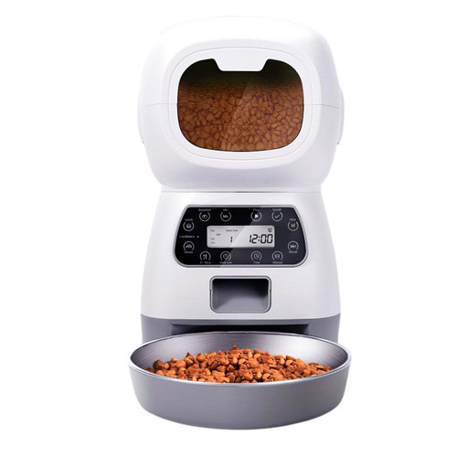 Годівничка автоматична для домашніх тварин 3.5л розумна, Elf Pet Feeder Вінниця - фото 2