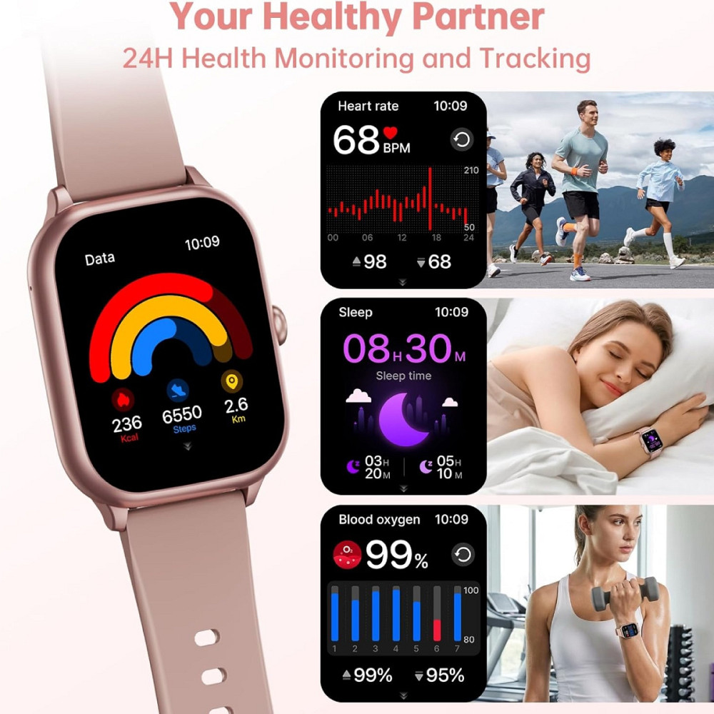 Годинник Oukitel V7 Pink Винница - изображение 7