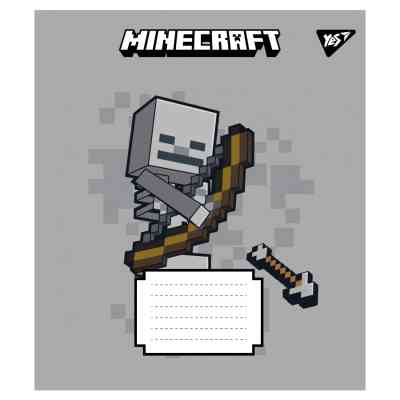 Тетрадь Yes Minecraft Signs А5 24 листов линия (767562) Винница