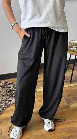 Женские прогулочные брюки из плюш велюра Черный, 42/44 Одесса