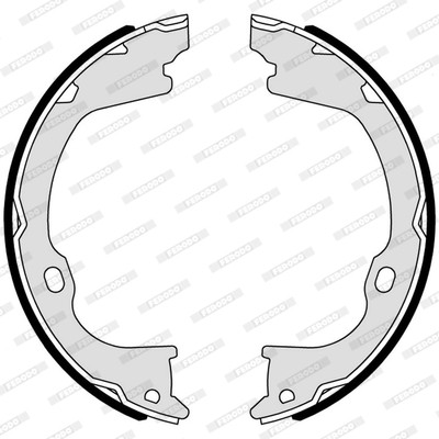 Гальмівні колодки FERODO FSB4169 Вінниця - фото 1