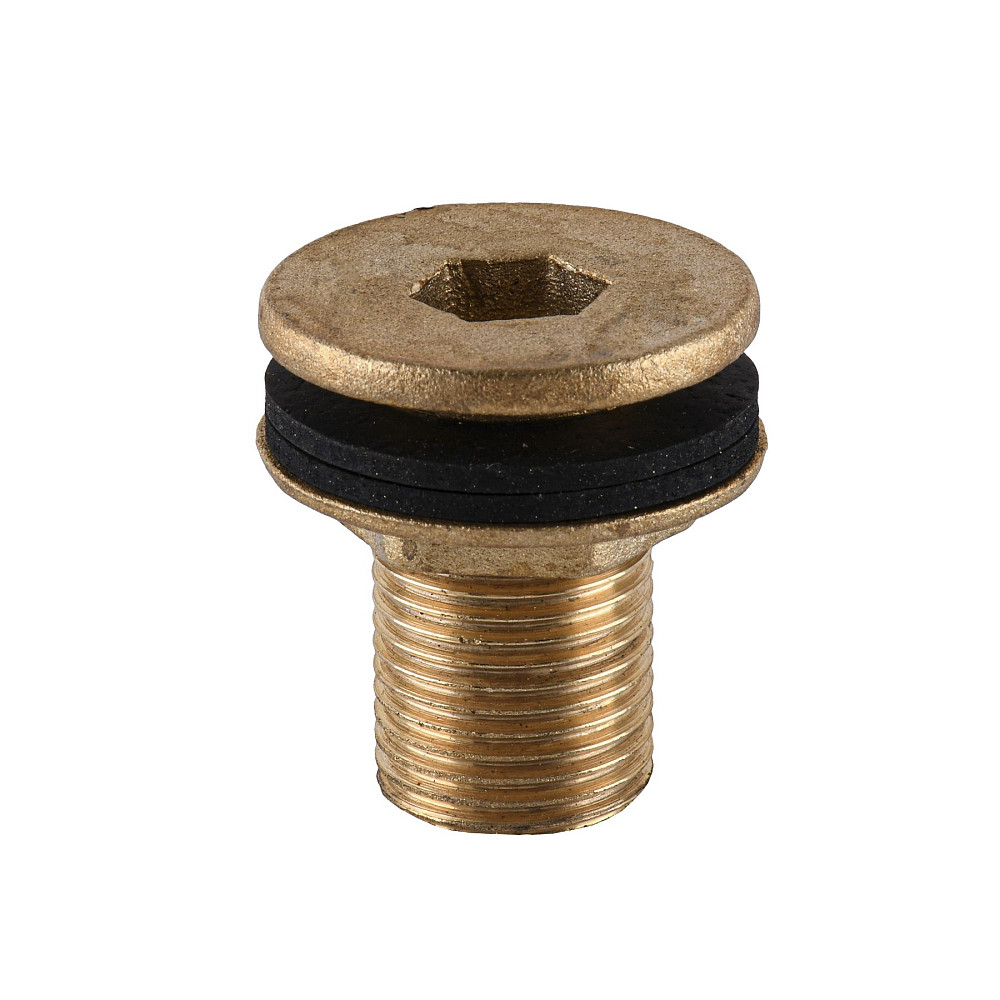 Врізання в бак 1/2″З латунне LO332S OPTIMUM Тернополь - изображение 1