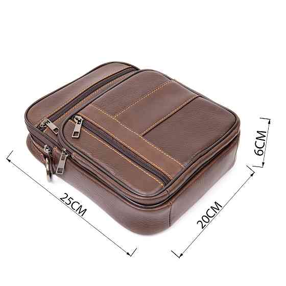 Мессенджер чоловічий Vintage 20434 Коричневий Київ