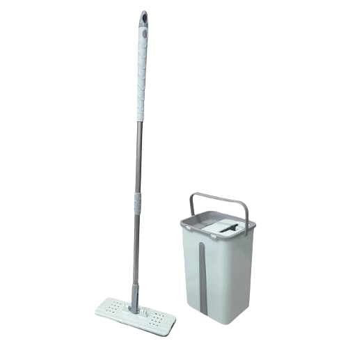 Набір для прибирання відро + швабра + МОП Maxi Flat Mop Виланд Житомир