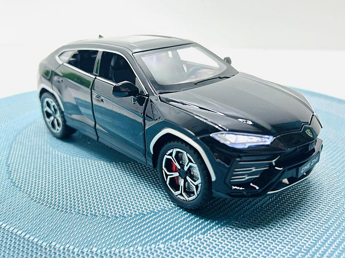 Машинка металева TK Union Lamborghini Urus інерційна відчиняються двері капот багажник 1:24 Чорна (GT - 06441) Чернігів - фото 2