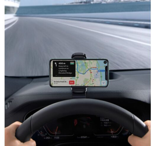 Автомобільний тримач Baseus Big Mouth Pro Car Mount SUDZ-A01 (Чорний) Миколаїв - фото 7