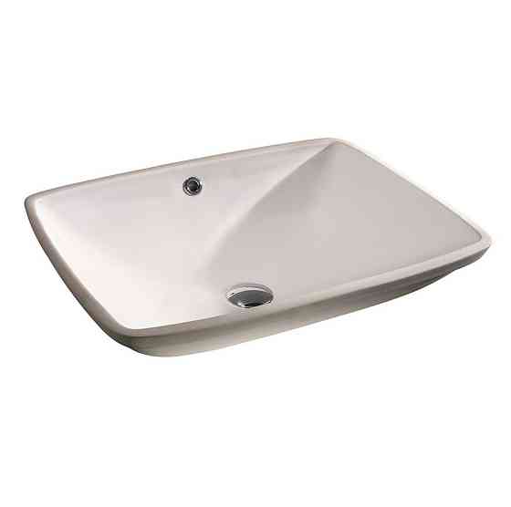 Врізна раковина під стільницю EGE Vitrifiye Pinara 565x170x430мм (91561) Білий Київ