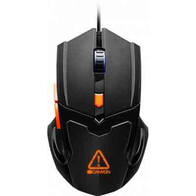 Мишка Canyon Vigil USB Black (CND-SGM02RGB) Вінниця