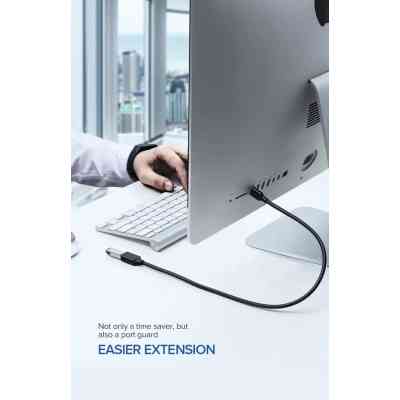 Дата кабель USB 3.0 AM/AF 1.0m US129 black Ugreen (10368) Винница