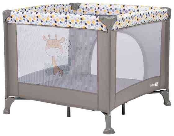 Манеж для дитини FreeON Square Giraffe, grey Київ