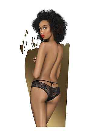 Сексуальні трусики Penthouse Adore me black(S/M) Sex Aura Київ