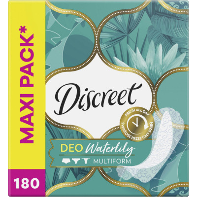 Щоденні прокладки Discreet Deo Waterlily 180 шт. (8700216859226) Вінниця - фото 2