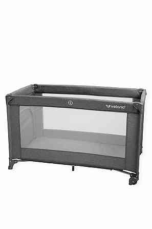 Кровать-манеж детская VELANO Flexi, grey Киев