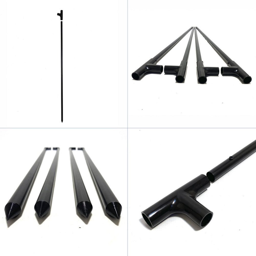 Лінійна опора для рослин з трійником-перехідником Botanic Pin 100 см. Для підв'язування рослин, для  Бориспіль - фото 1