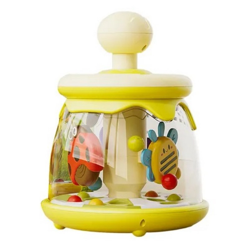 Дитяча іграшка "Дзиґа" AY001(Green) заводна, рухливі кульки, 20х15 см Вінниця - фото 1