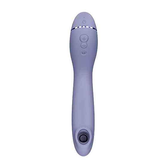 Вакуумный стимулятор для точки G и клитора с вибрацией Womanizer OG Lilac, 12 уровней, 3 режима Sex Aura Киев