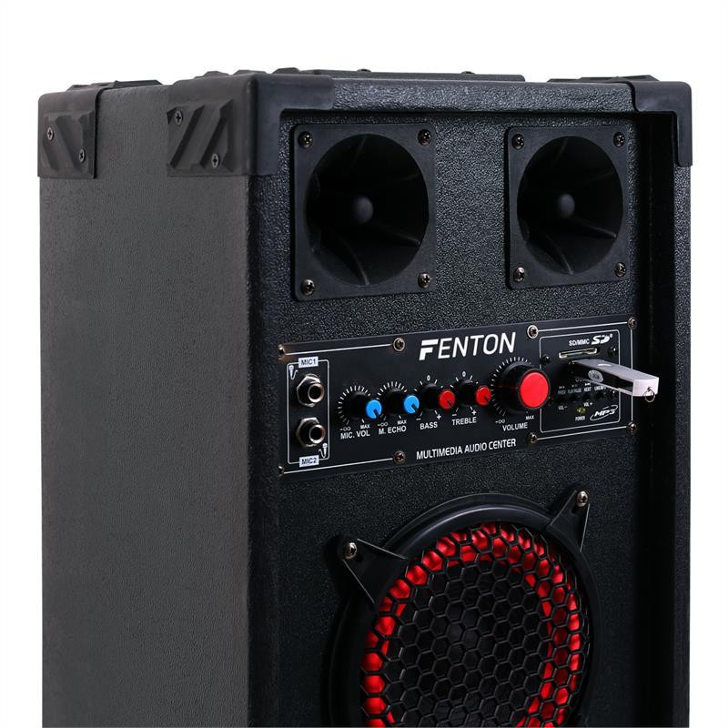 SPB-26 Active Passive Box Set 800 Вт 30 см НЧ-динамик USB/SD Bluetooth MP3 (Германия, читать описание) Ровно - изображение 4