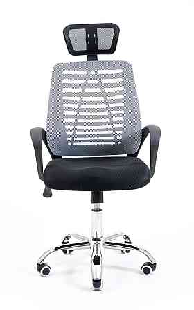 Офісне Крісло Керівника Richman Blast Сітка Чорно-сірий Київ