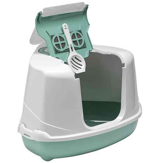 Moderna Flip Corner МОДЕРНА ФЛИП КЭТ УГЛОВОЙ закрытый туалет для котов Киев