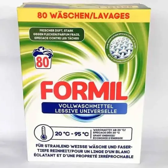 Универсальный стиральный порошок Formil Vollwaschmittel 80 стирок 5,2 кг. Львов