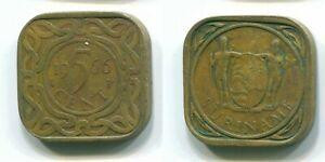 Суринам 5 центов 1966 г Полтава - изображение 1