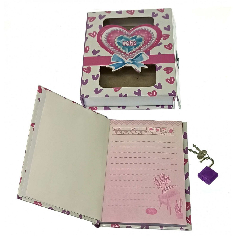 Блокнот дитячий на замку для дівчаток Київ - фото 2