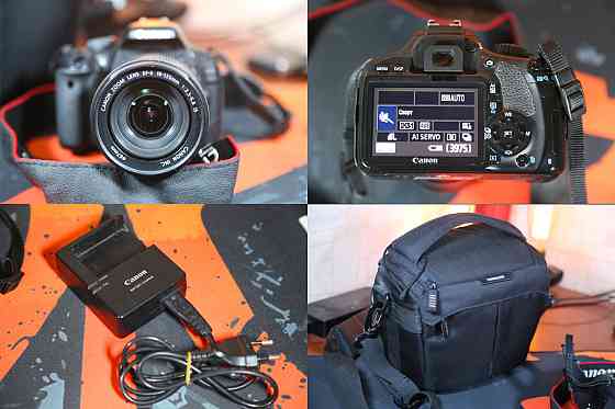 Зеркальный фотоаппарат Canon EOS 550D + EF-S 18-135 Зеркалка.Комплект. Б\У Киев