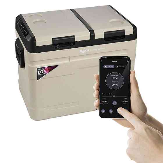 Холодильник автомобильный Brevia 47л (компрессор LG) двухкамерный 23525 Киев