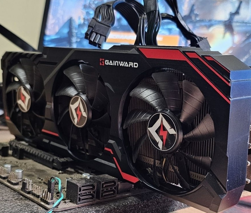 Видеокарта Gainward RTX 3080 Ti Chasing Wind 12Gb Киев - изображение 3