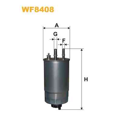 Фільтр паливний Wixfiltron WF8408 Вінниця