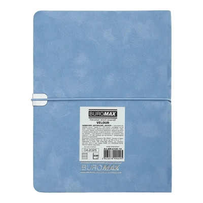 Тижневик Buromax датований 2026 VELOUR, А5 блакитний (BM.2134-14) Вінниця - фото 9