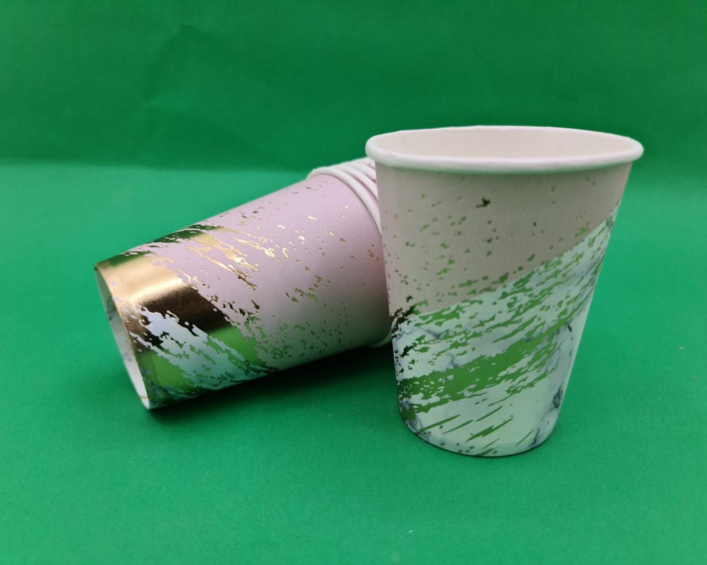 Стаканчики бумажные одноразовые 250гр 