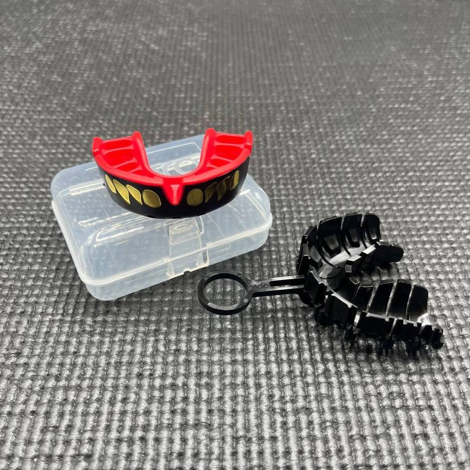 Капа OPRO Gold доросла (вік 11+)  JAWS Black/Red (art.102504011) Кам'янське - фото 9