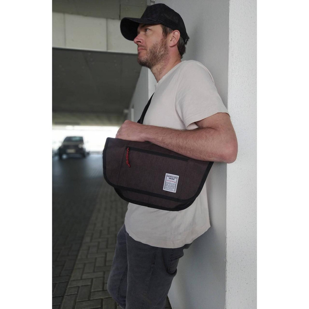 Сумка через плече Troika Cross body bag поліестер Коричневий Київ - фото 3