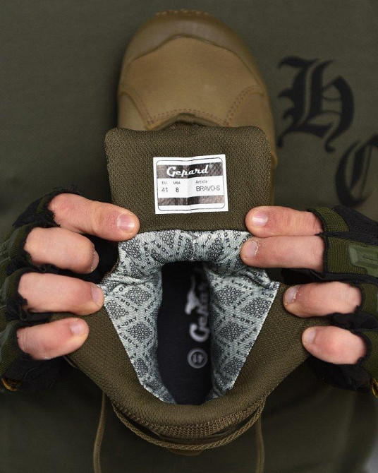 Тактичні черевики берці чоловічі Браво Гепард Bravo-S Gepard Одеса - фото 4