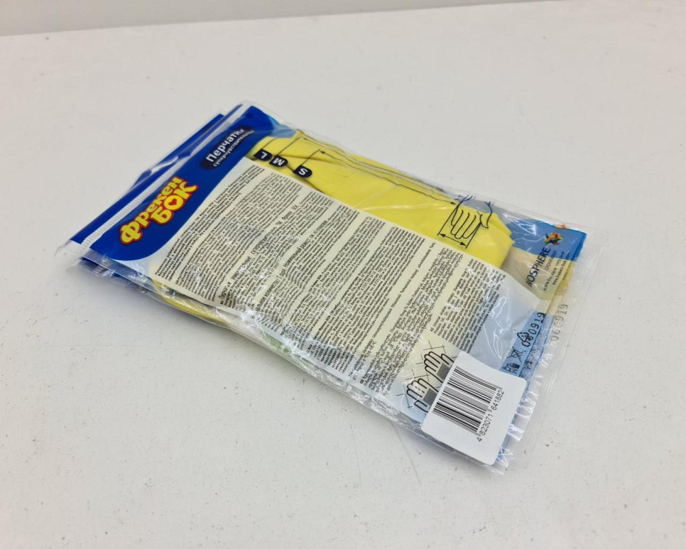 Гумові рукавички Універсальні для миття посуду "Фрекен Бок" (М (1+1) (1 пачка) Харків - фото 4