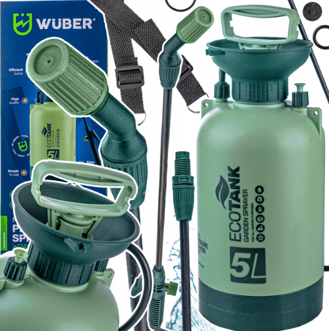 Опрыскиватель садовый Wuber 5л (Польша) Киев - изображение 1